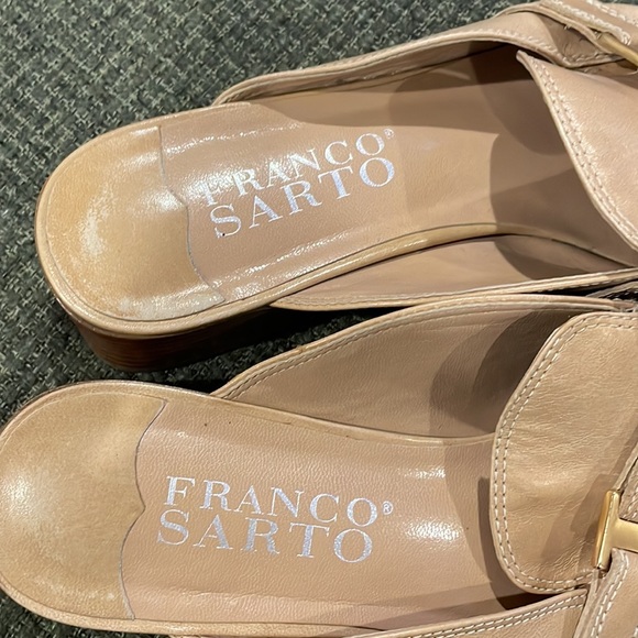 Franco Sarto tan mules (sz 8) - Picture 5 of 10
